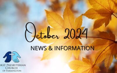 October 2024 News and Information