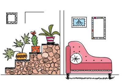 Graphic of furniture