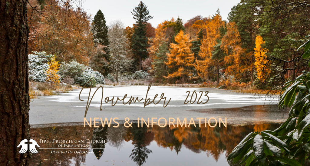 November 2023 News and Information