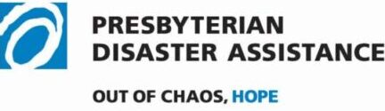 Logo of Presbyterian Disaster Assistance with provides service to disaster and crisis areas