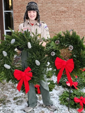 Bpy scout with wreaths 