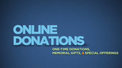 Online donations at First PResbyterian Church of Farmington